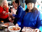 Национальные угощения готовили ночью перед праздником